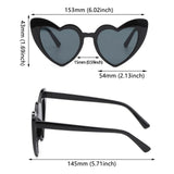 browne heart sunglasses, affordable sunglasses, heart sunnies, french fashion accessories, french label, costume jewellery