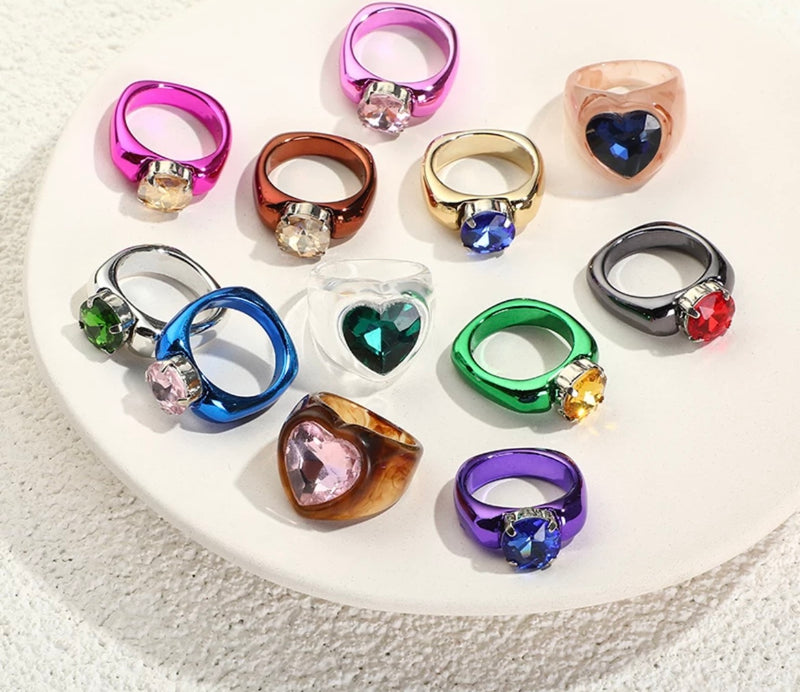 The Round Bling Rings