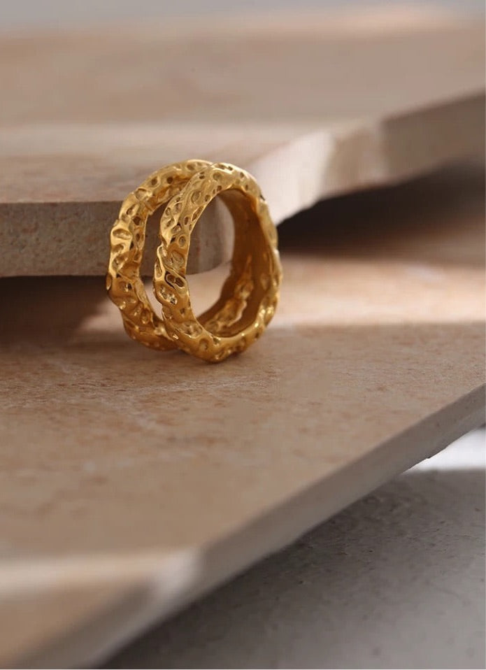 Double Gold Ring