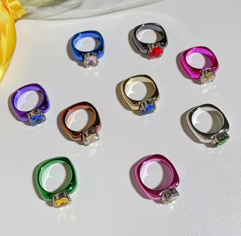 The Round Bling Rings