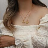 Sun Gold Pendant Necklace