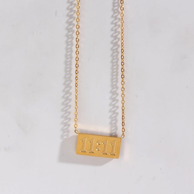 11:11 Lucky Angel Number Necklace