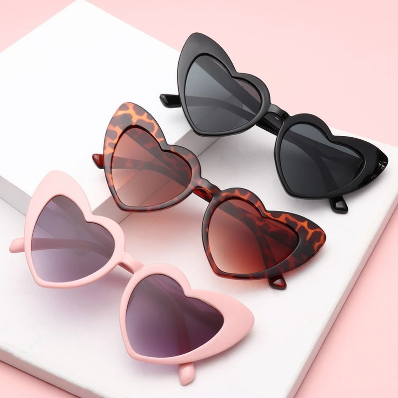 browne heart sunglasses, affordable sunglasses, heart sunnies, french fashion accessories, french label, costume jewellery
