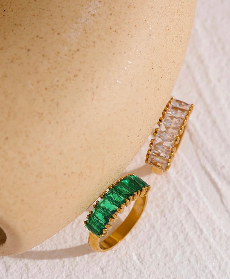 Green Zirconia Ring
