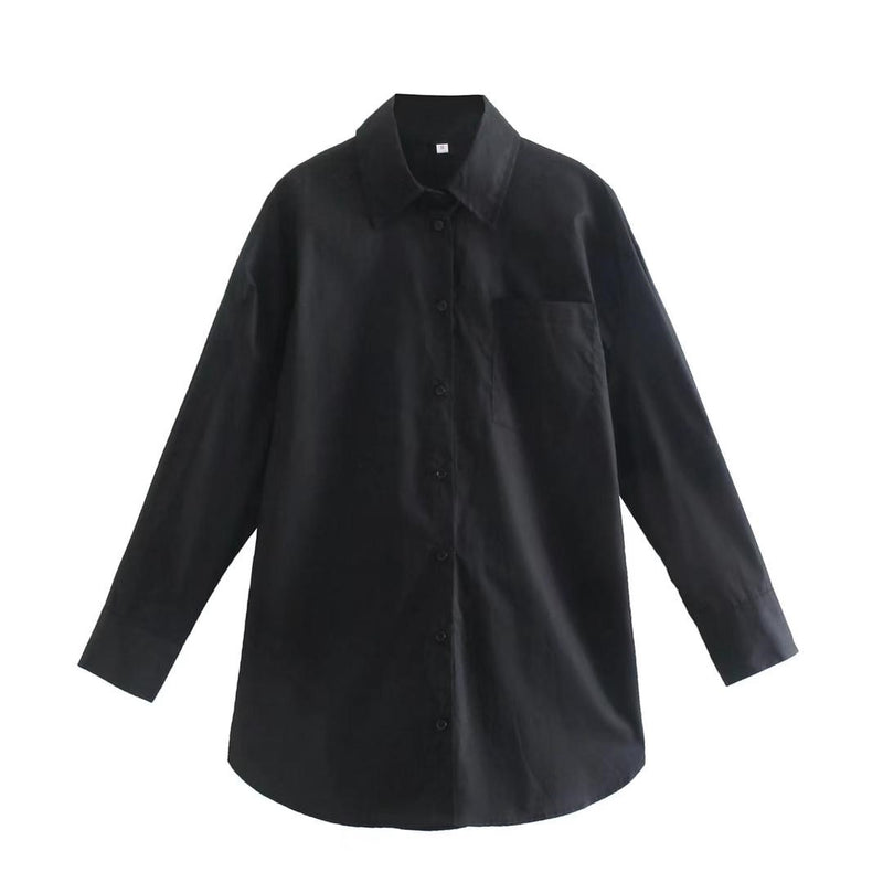 online french shirt, womenswear top, Parisian style, french label, french fashion style, Parisian label,  Black cotton shirts