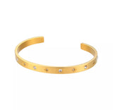 Affordable women's bangle bracelets Australia, online everyday gold bracelet, statement party accessories bracelets, French jewellery label, French fashion accessories brand