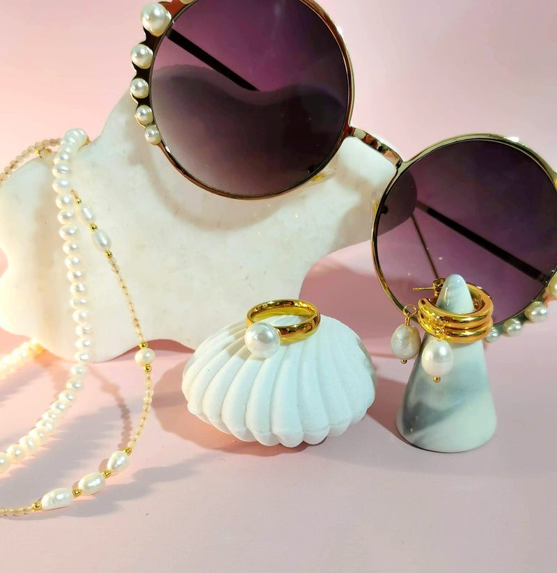 Seashell Jewellery Box - Pink