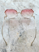 Monique Sunglasses - Gradient Pink