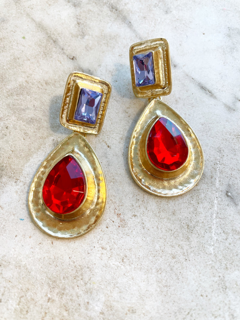 Rhinestones Earrings