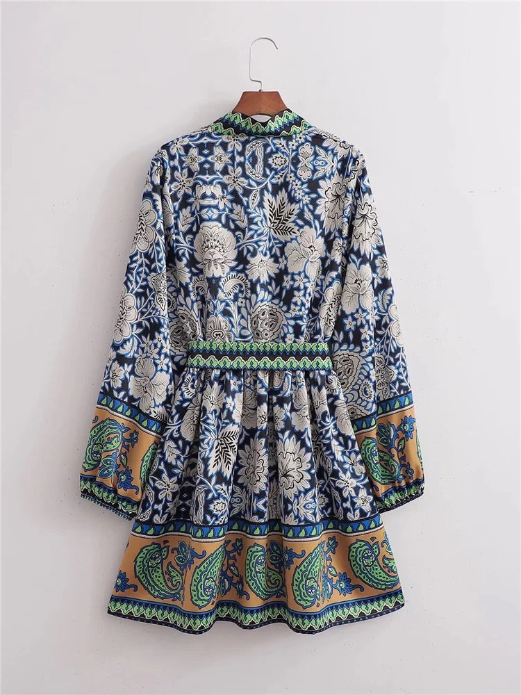 Longue sleeves Floral dresses, French clothing Australia , Boho dresses for women, paisley dress, boho dresses online