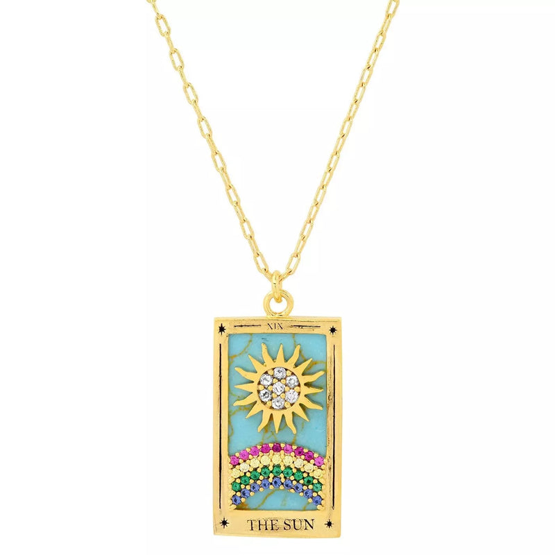 Tarot Pendant Necklace - The Sun