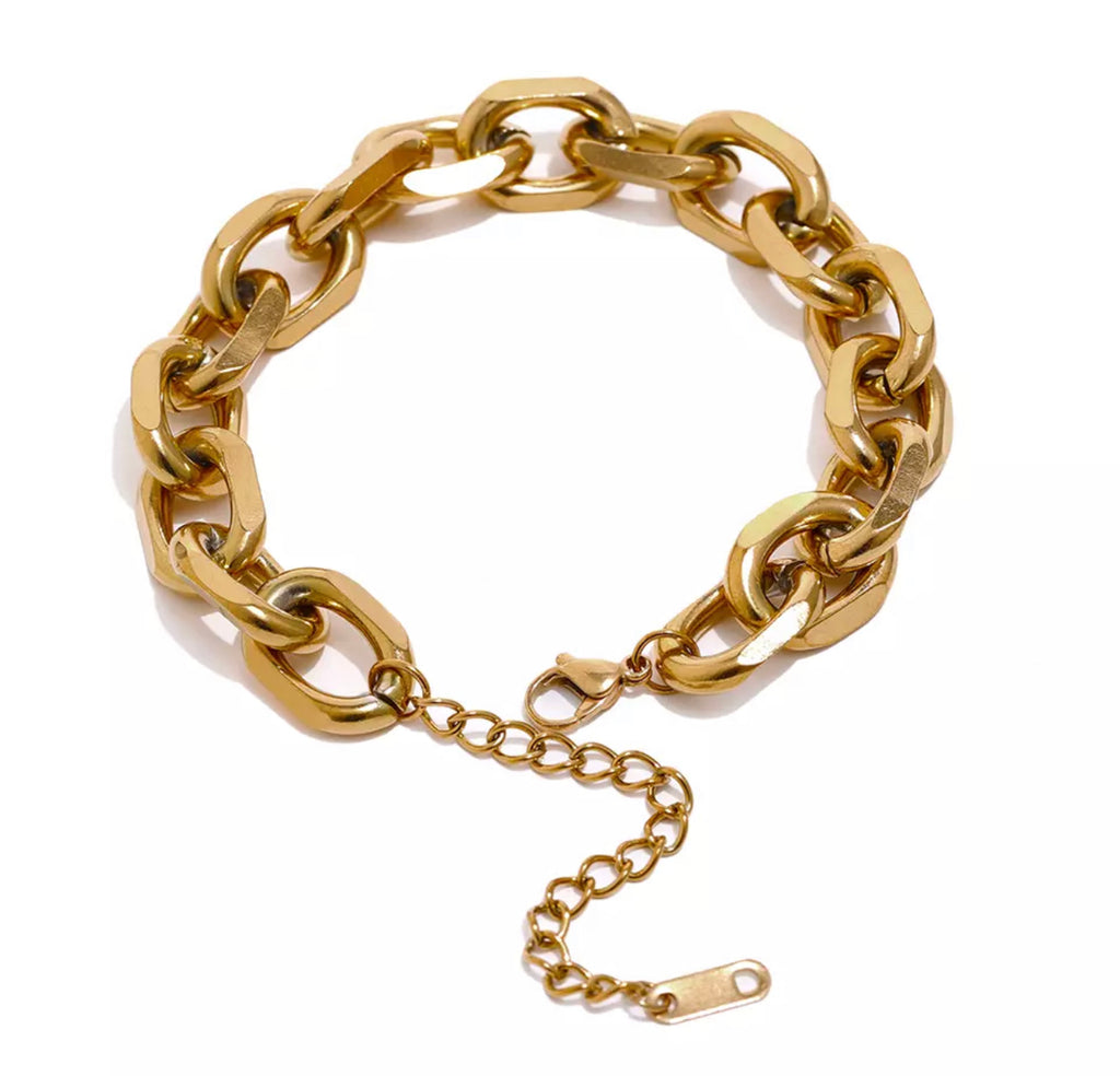 Chain Collection Bracelet Gold | forum.iktva.sa